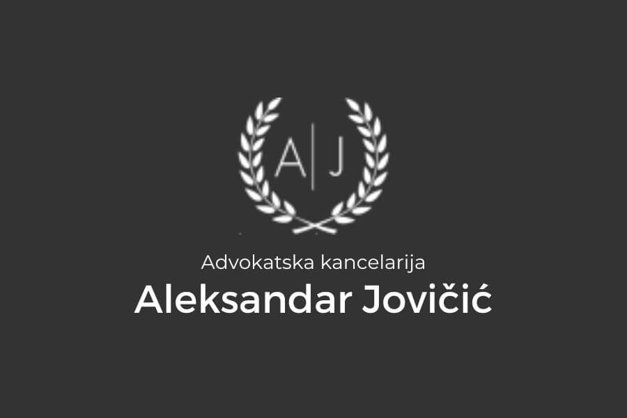 Advokatska kancelarija Aleksandar Jovičić - Kaludjerica