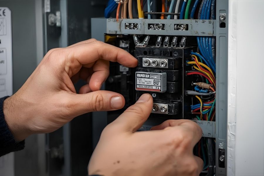 Električar Zaklopača – zamena osigurača i rad na elektro tabl